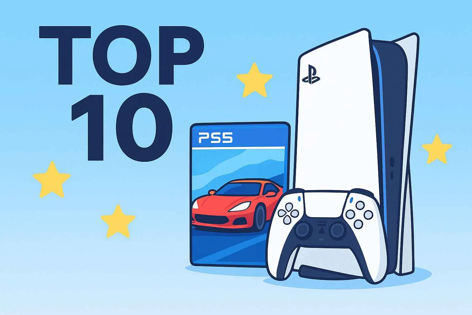  Retrouvez le top 10 Dodeal des meilleurs jeux PS5 pour l'année 2025